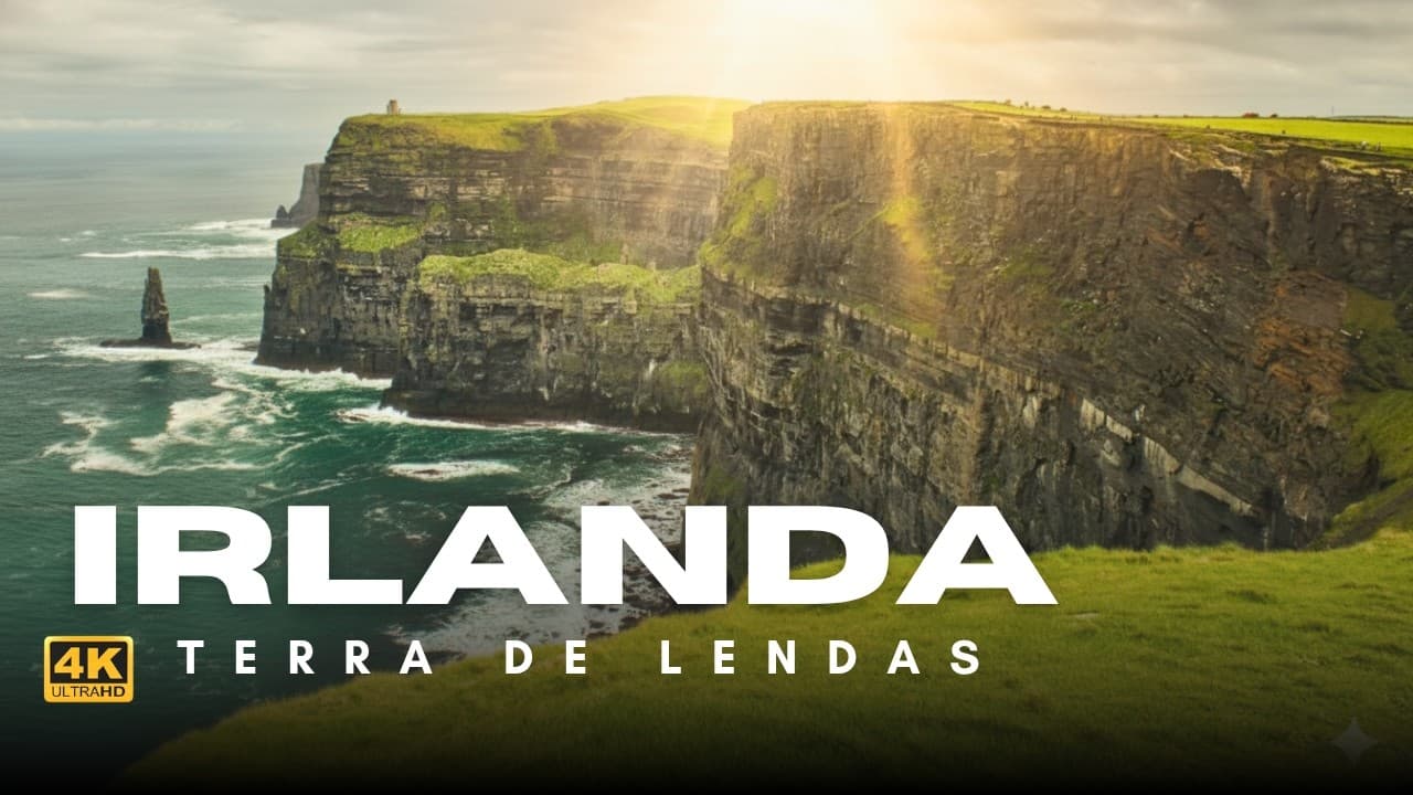 IRLANDA 4K: A Terra Mística Onde a Natureza Fala | Documentário Cinematográfico Completo